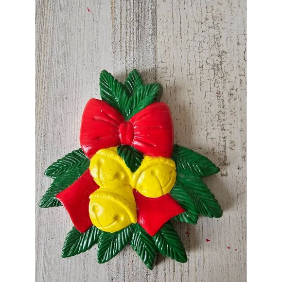 Vintage ceramic partridge pear snowman star Farmer gingerbread ornament set - Picture 7 of 7